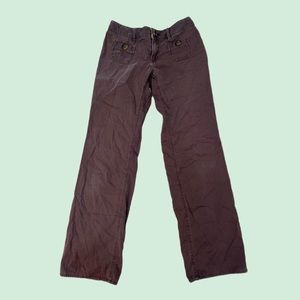 Old Navy Brown Corduroy Straight Leg Pants